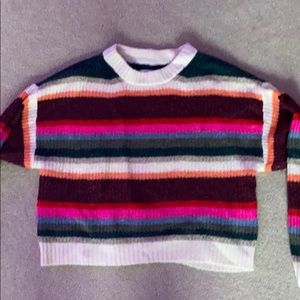AE striped sweater